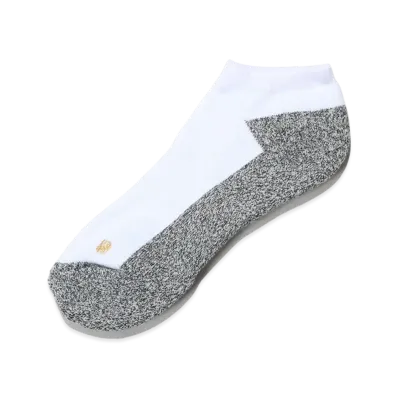 UNDEFEATED Low Pro Ankle Socks B-A-W - 180050 "White"