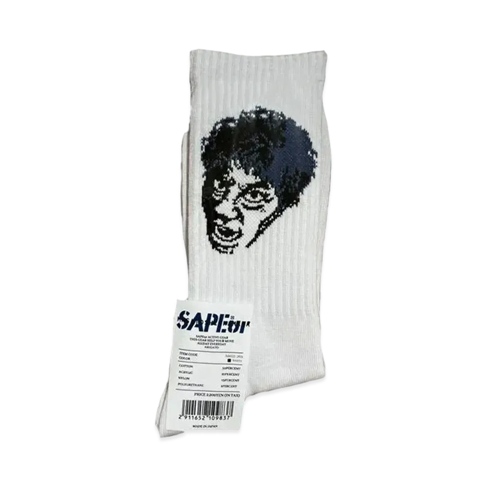 SAPEur x MASATOSHI HAMADA Socks "Blue"