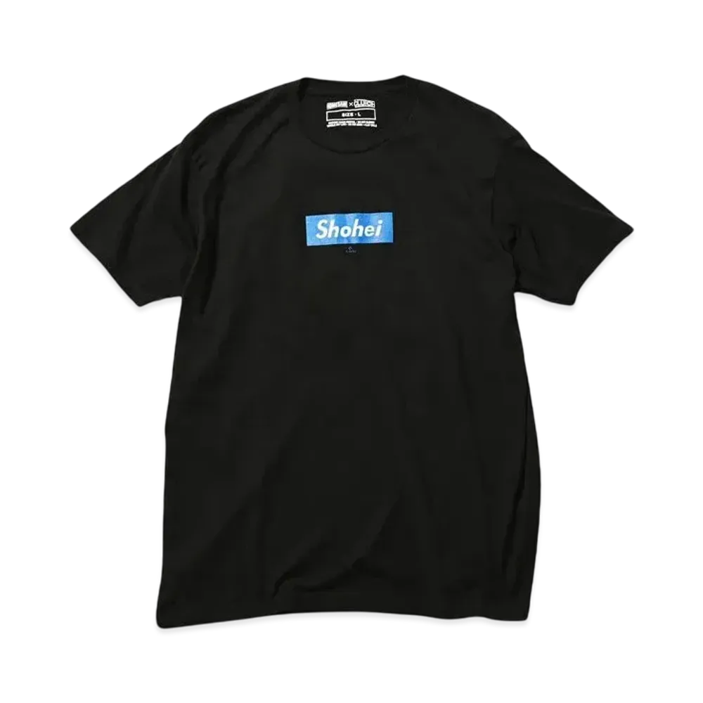 HOMEGAME x OHTANI \ Shohei Otani - TEE #4 "BLACK"