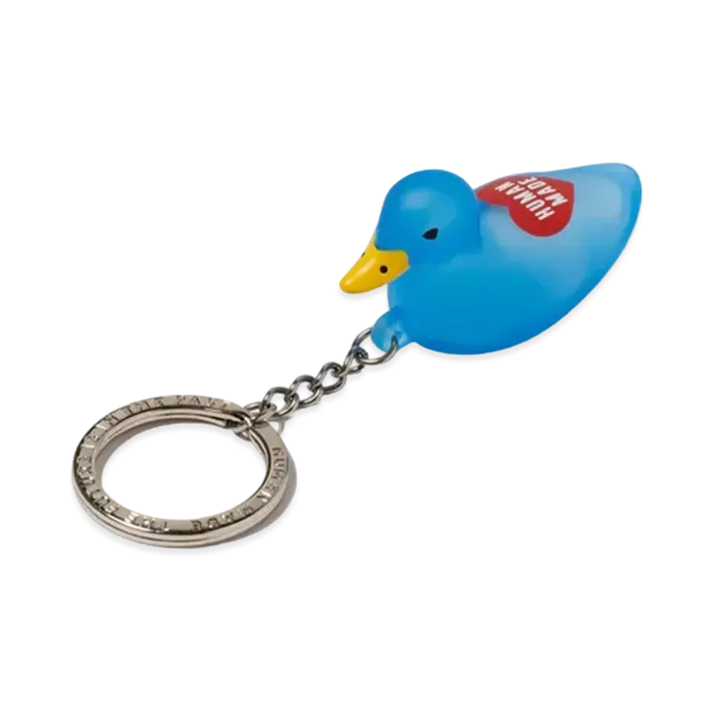 HUMAN MADE Duck PVC Key Chain "Blue"