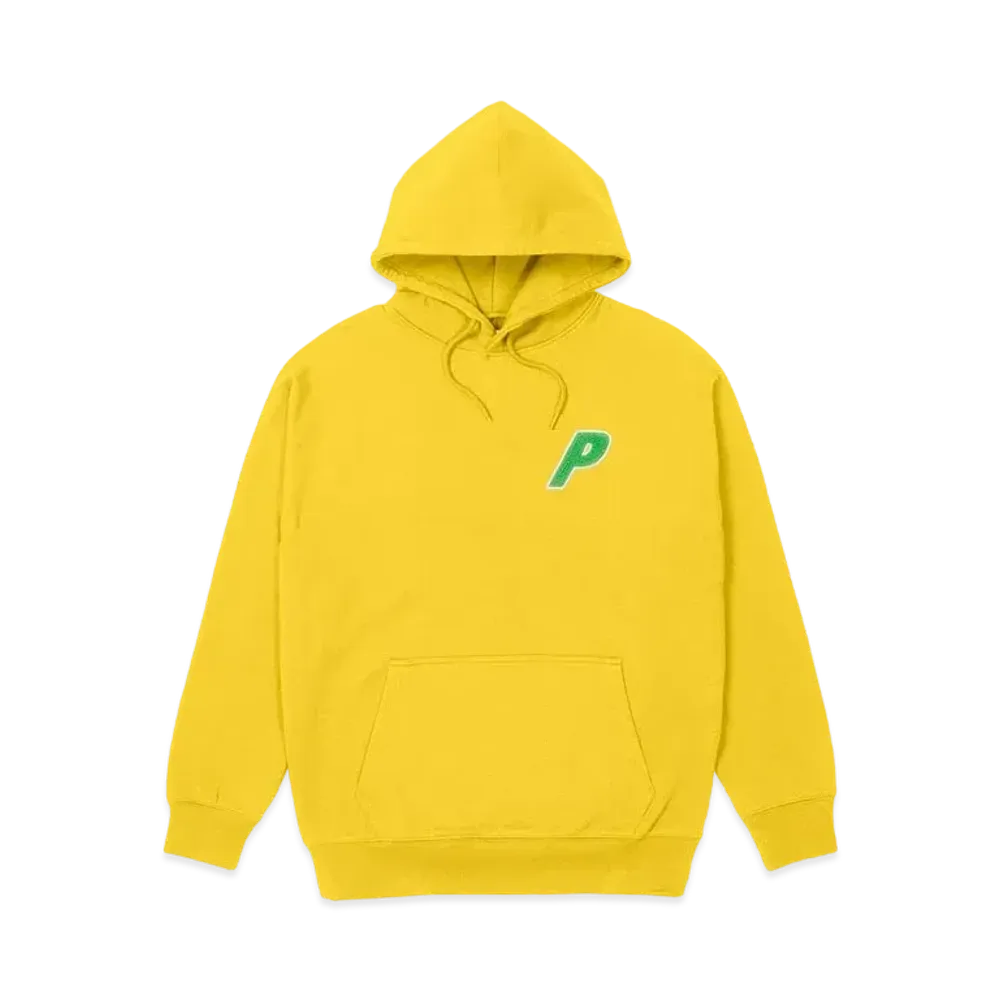 PALACE TRI-CHENILLE HOOD "Yellow"