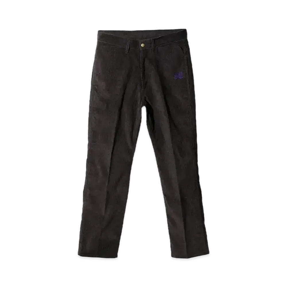 Needles Straight Jean C/PE 14W Corduroy "Dark Brown"