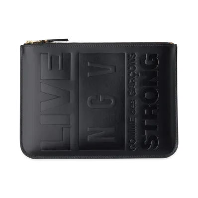 COMME des GARCONS x NGV Pouch "Black"