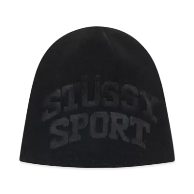 Stussy Skullcap Deboss Stussy Sport "Black"