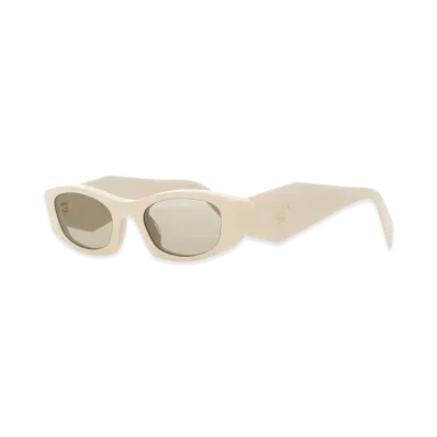 PRADA Women's Acetate Sunglasses "White"