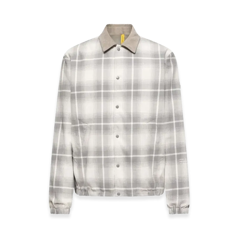 MONCLER x FRAGMENT Ryuha Shirt Jacket "White/Grey"