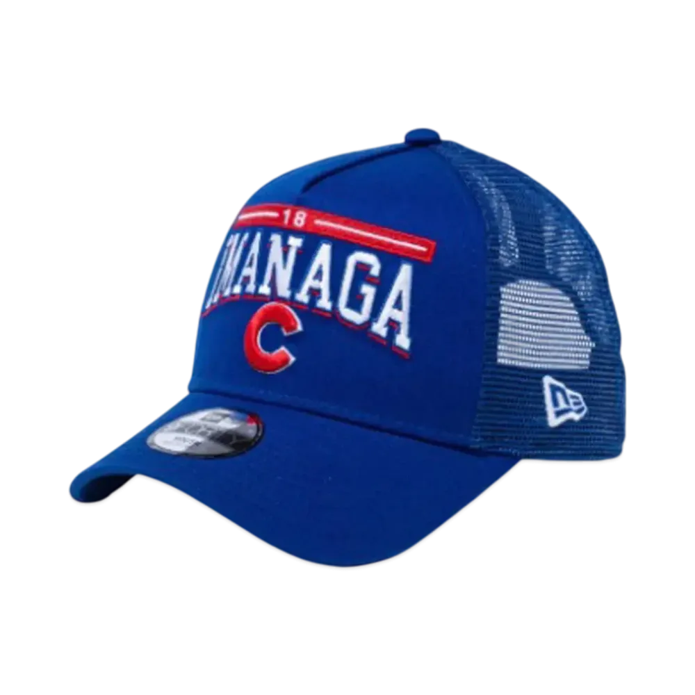 NEW ERA Youth 9Forty A-Frame Tracker MLB Player Name & Number Chicago Cubs Shota Imanaga "Light Royal"