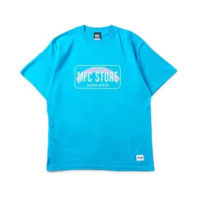 MFC STORE x Chansuu Hi Plate Tee "Turquoise Blue"