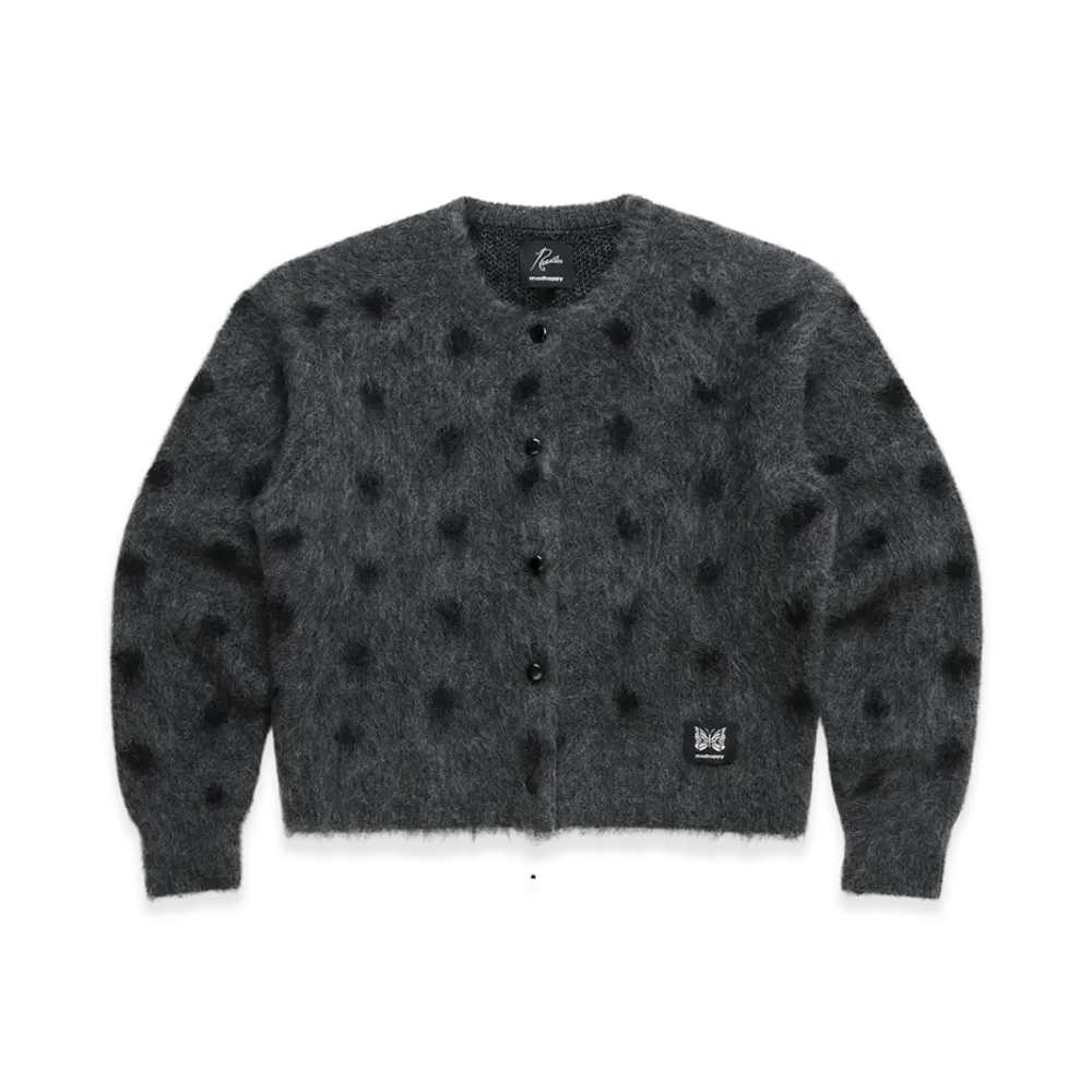 NEEDLES x Madhappy Mohair Cardigan "Graphite"
