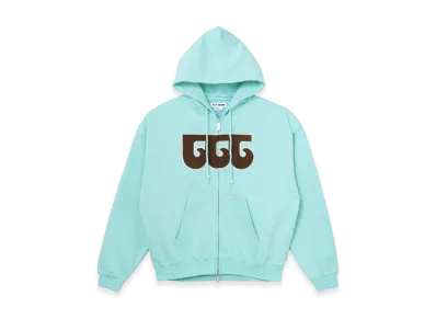 TTTMSW Wave Logo Hoodie "Turquoise"