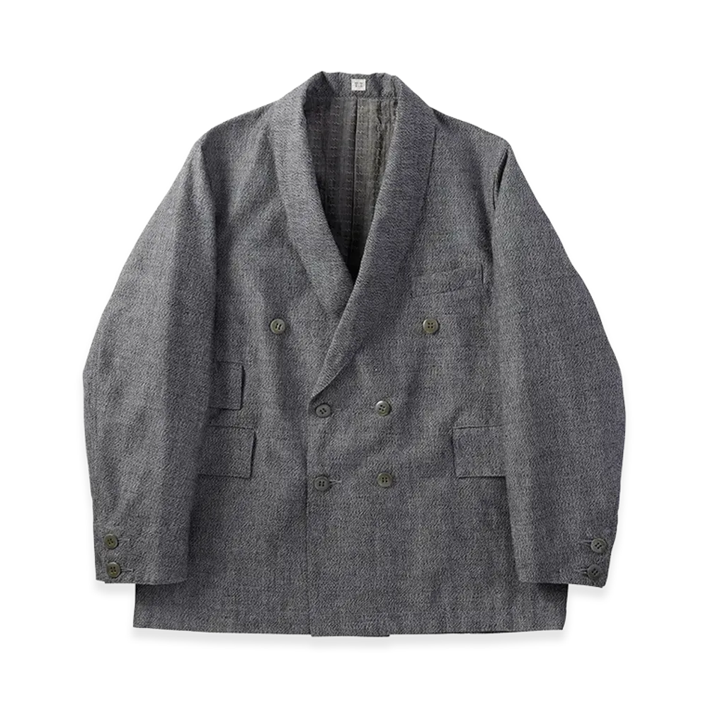 T.T Taiga Takahashi LOT.310 Shawl Collar Jacket "Melange Gray"