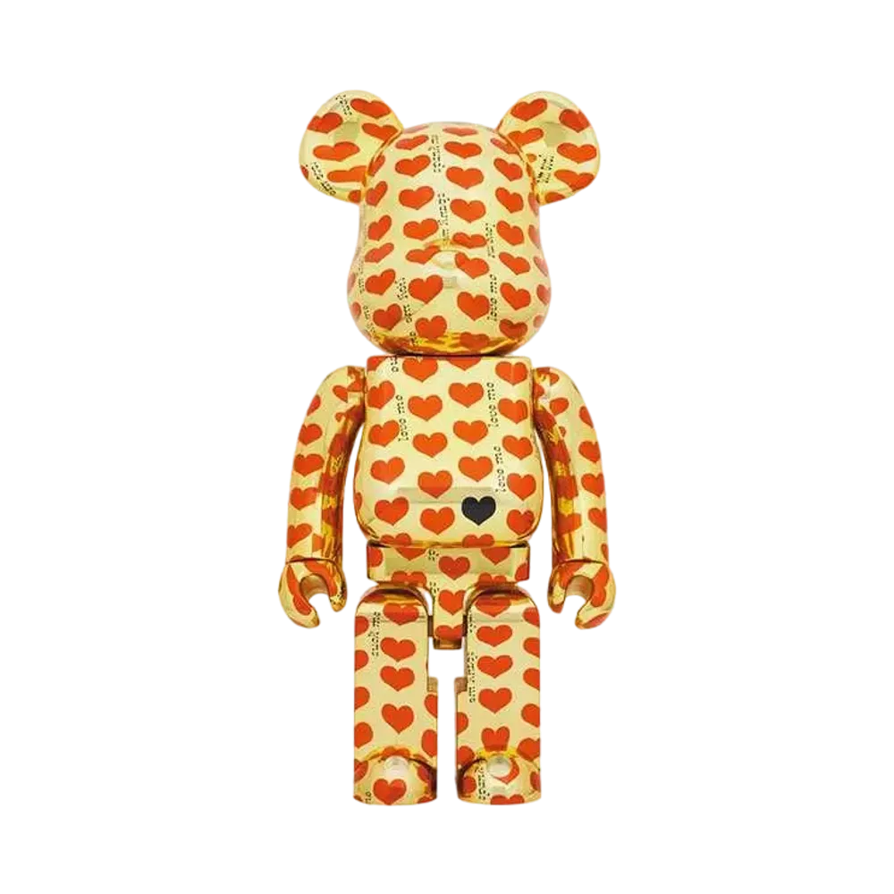 Bearbrick Gold Heart 1000%