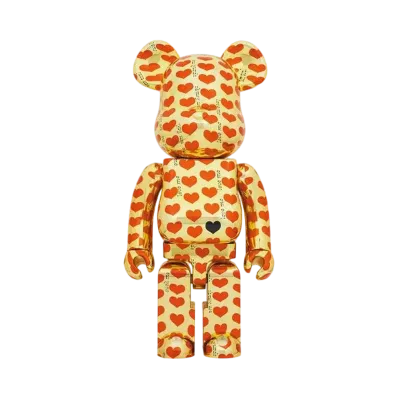Bearbrick Gold Heart 1000%
