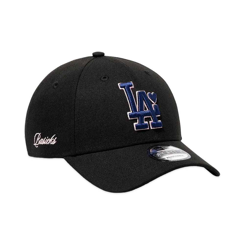 NEW ERA x BASICKS x MLB 9Forty Los Angeles Dodgers "Black/Navy"