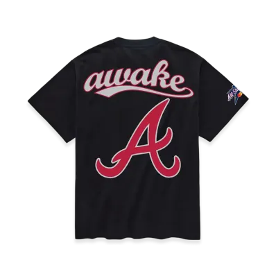 47 x AWAKE Atlanta Braves Tee "Black"