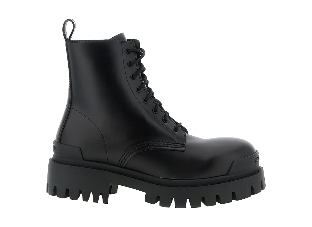BALENCIAGA Strike Amphibian Boot "Black"