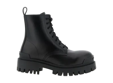 BALENCIAGA Strike Amphibian Boot "Black"