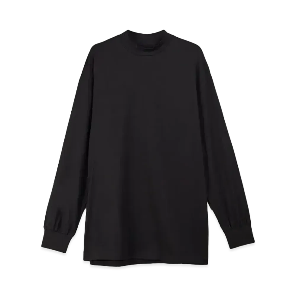 Y-3 Mock Neck Tee "Black"