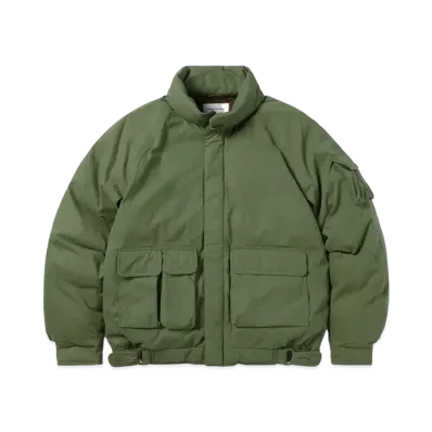 thisisneverthat Multi Pocket Down Jacket "Green"