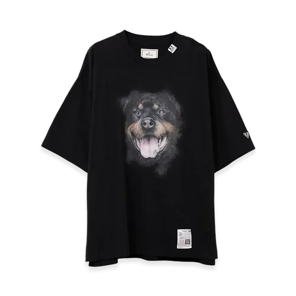Maison MIHARA YASUHIRO Dog Printed T-Shirt "Black"