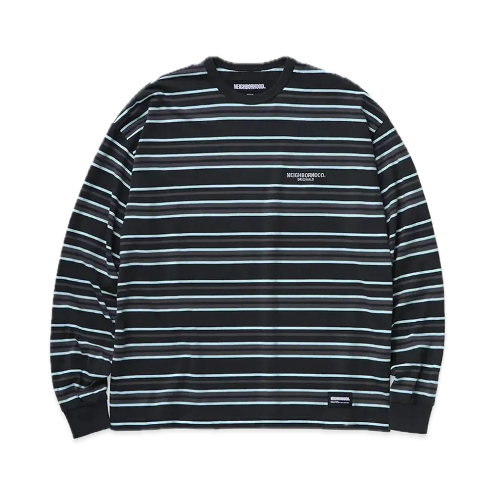 NEIGHBORHOOD Border Crewneck LS "Saxe"
