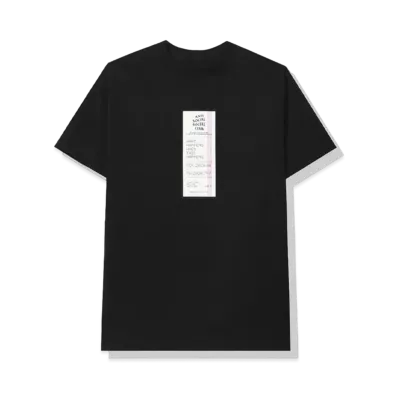 ANTI SOCIAL SOCIAL CLUB Read Receipts Tee "Black" (FW20)