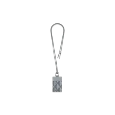 Dior D-Touch Vertical Card Holder "Gray"