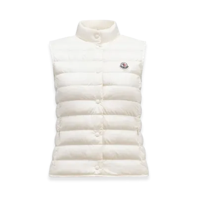 MONCLER Liane Packable Down Gilet "White"
