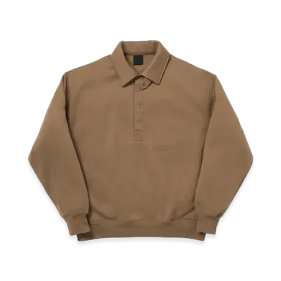DAIWA PIER39 Women's Tech Sweat Snap Pullover "Light Brown"