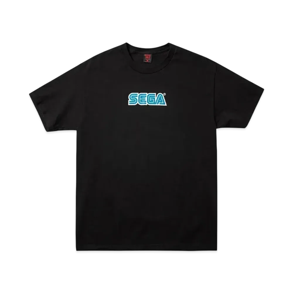 Geeks Rule x SEGA Company Logo Silkscreen Printing T Shirt "Black"