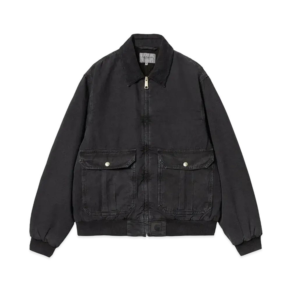 Carhartt Wip Stanton Jacket "Black/Black(Stone Dyed)"