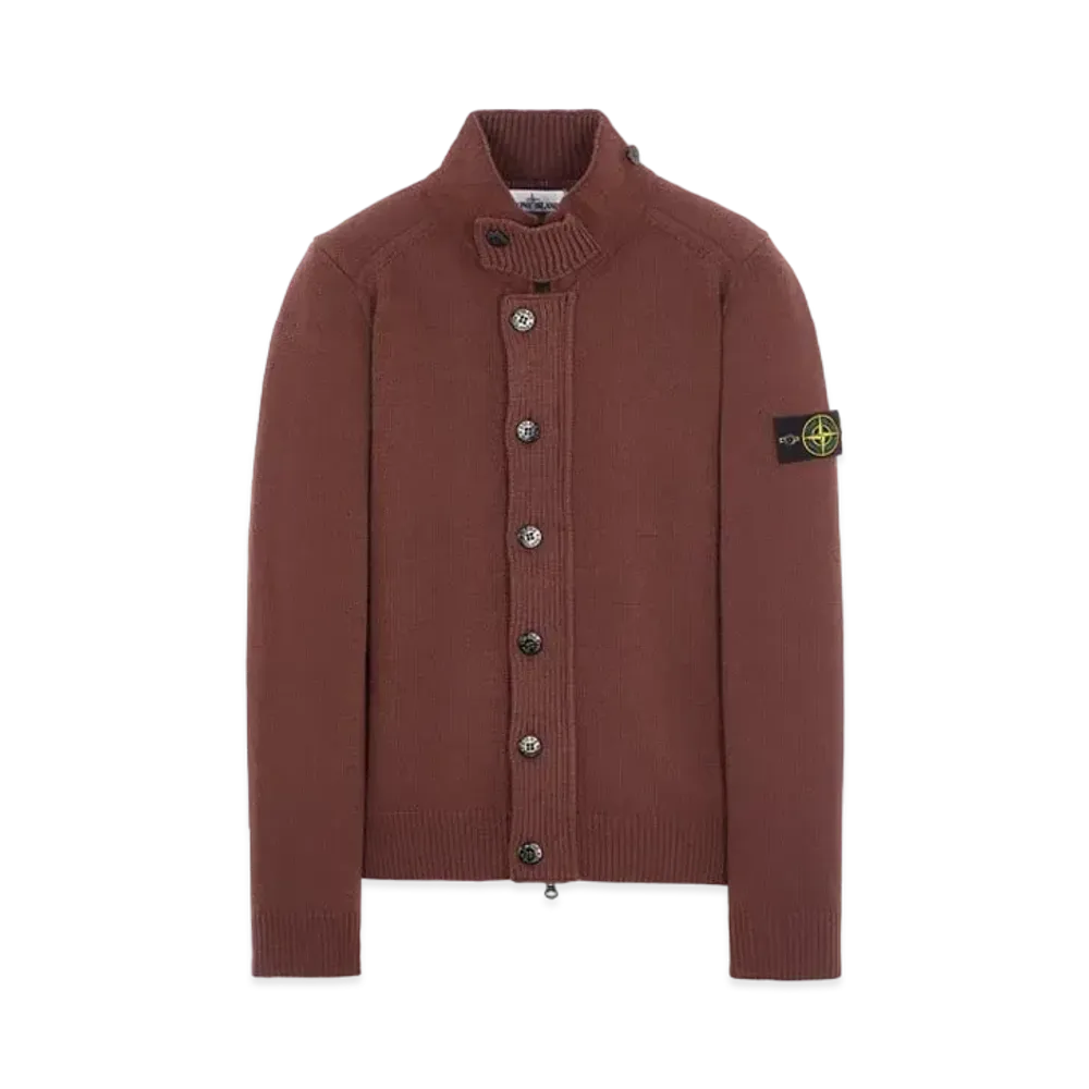 Stone Island 547A3 LAMBSWOOL "Mahogany Brown"