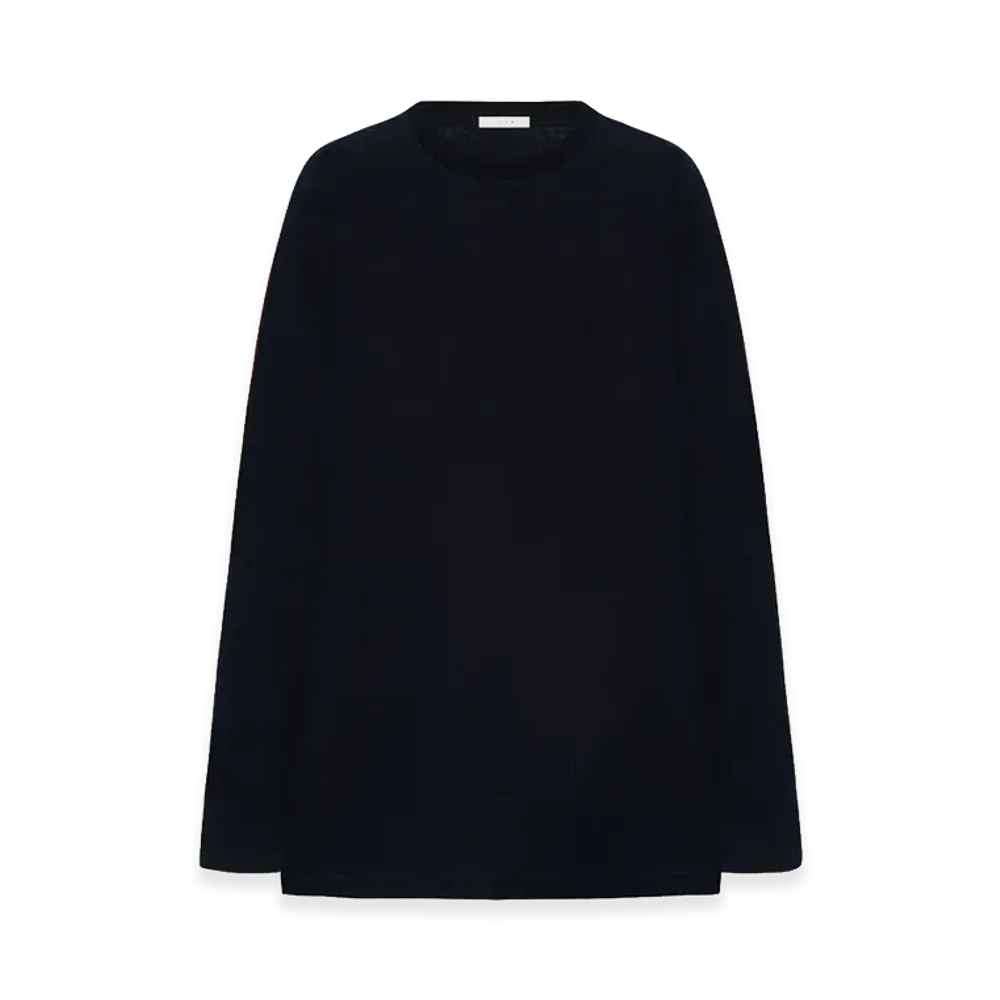 The Row Women's Monton Cotton T-Shirt "Indigo"