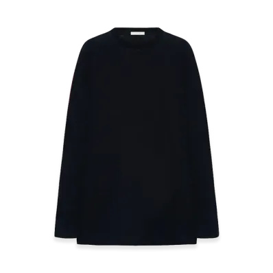 The Row Women's Monton Cotton T-Shirt "Indigo"