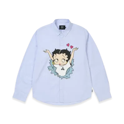 PALACE x Betty Boop Shirt "Baby Blue"
