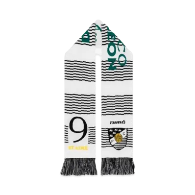 Aime Leon Dore Team Leon Soccer Scarf "White"