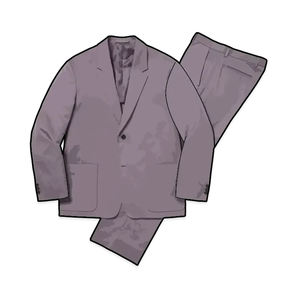 Supreme Sea Island Cotton Suit "Purple"