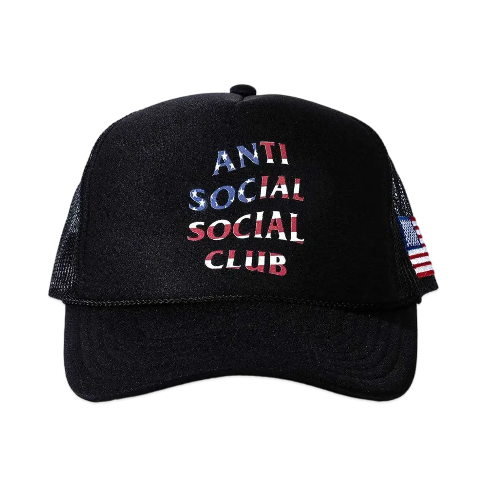 ANTI SOCIAL SOCIAL CLUB PARIS 2024 CAPSULE Team USA Hat "Black"