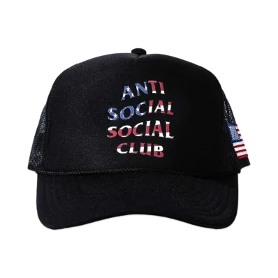 ANTI SOCIAL SOCIAL CLUB PARIS 2024 CAPSULE Team USA Hat "Black"