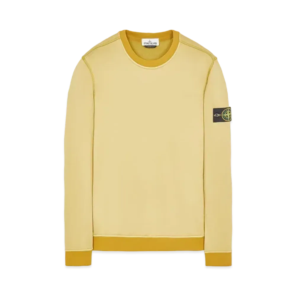 Stone Island 63547 COTTON NYLON FLEECE "Dark Beige"