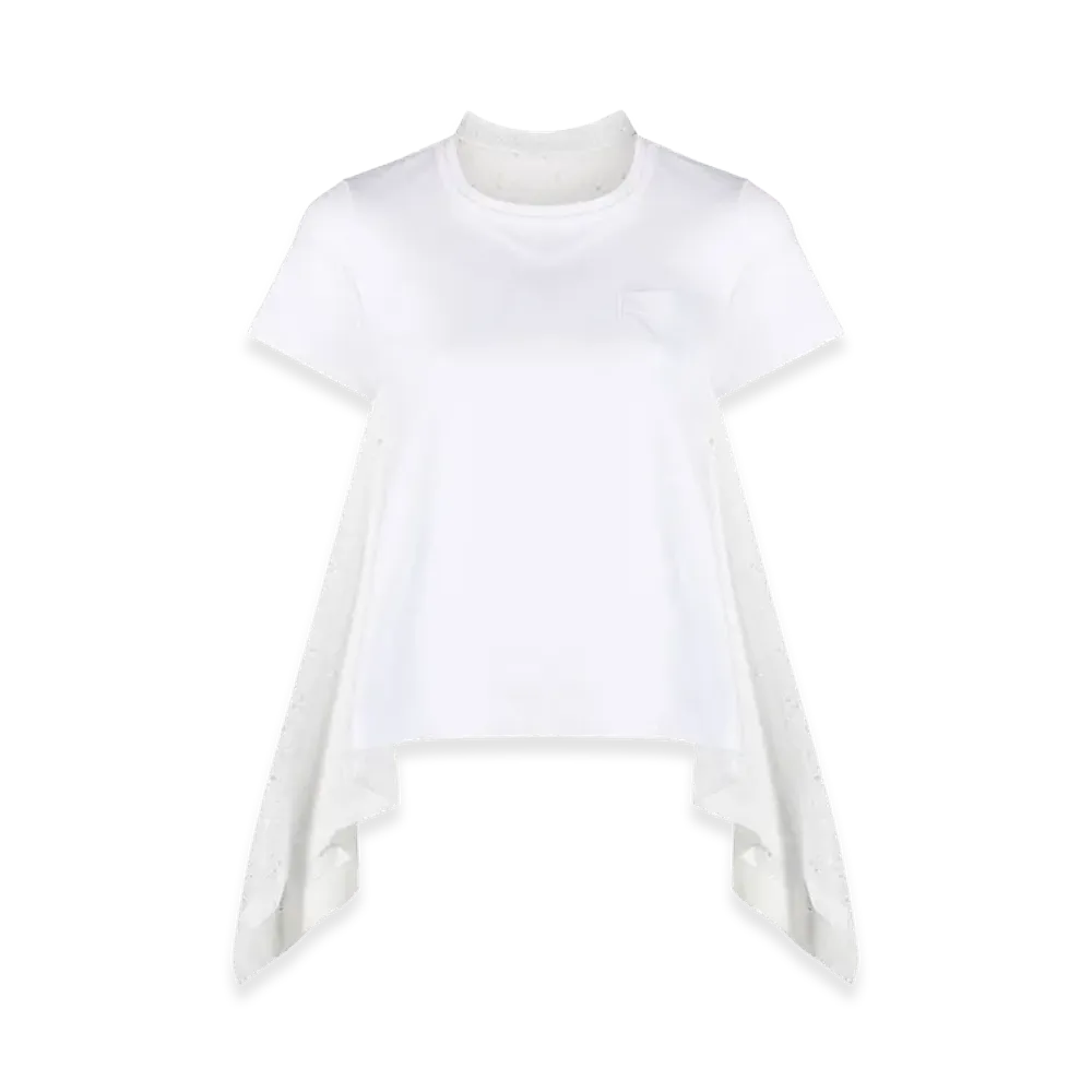 sacai Women's T-Shirts "White"
