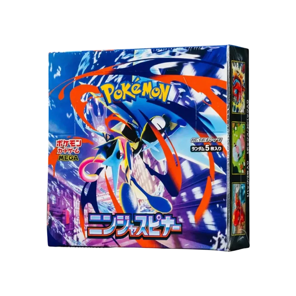 ポケモンカードゲームMEGA 拡張パック「ニンジャスピナー」 ボックス