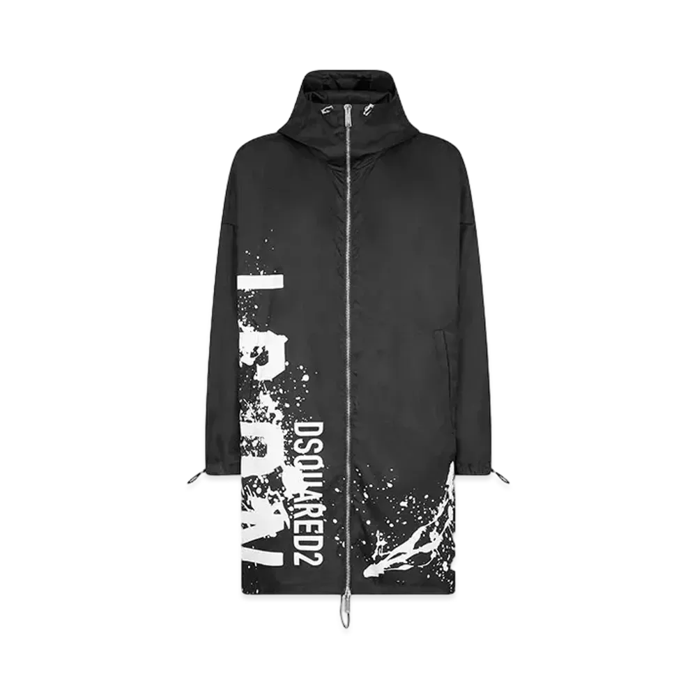 Dsquared2 Icon Splash Coat "Black"