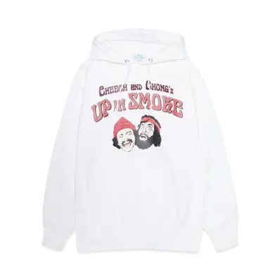 INTERNATIONAL PLAYERS Up In Smoke PO Hoodie "WHITE"