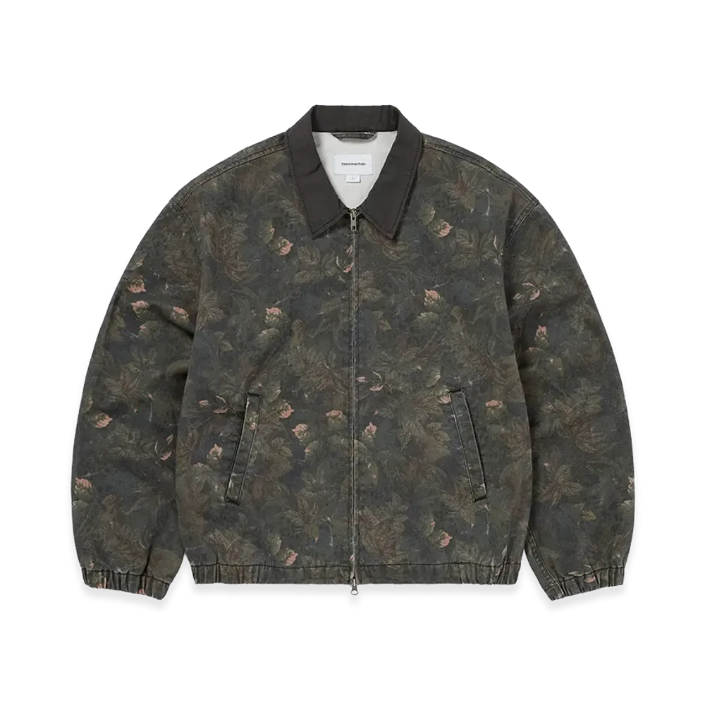 thisisneverthat Denim Blouson Jacket "Flower"