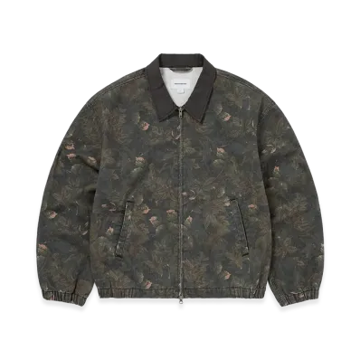 thisisneverthat Denim Blouson Jacket "Flower"