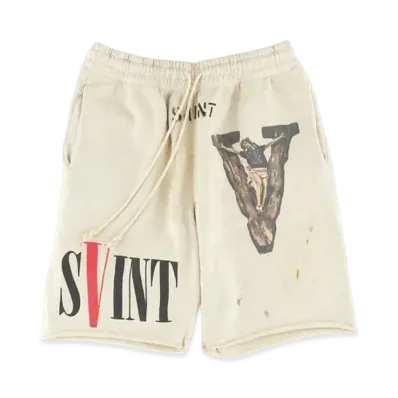 SAINT Mxxxxxx 22SS VLONE SWEAT SHORTS "Grey"