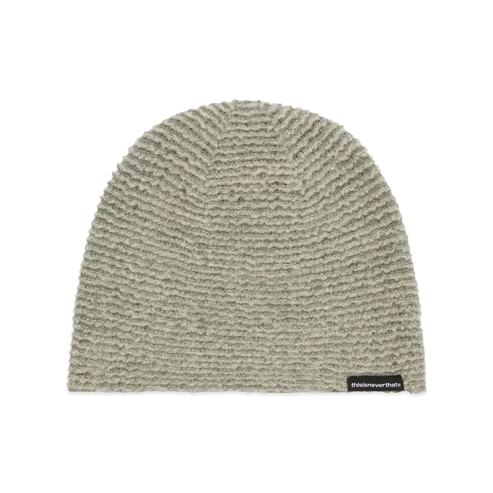 thisisneverthat Reversible Knit No Cuff Beanie "Beige"
