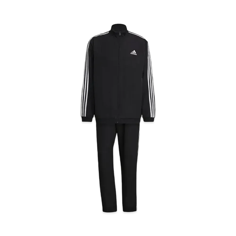 adidas AEROREADY Essentials Regular-Fit 3-Stripes Track Suit "Black"