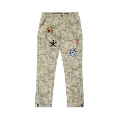 Unknown London Camo Stacked Cargo Pants "Beige"